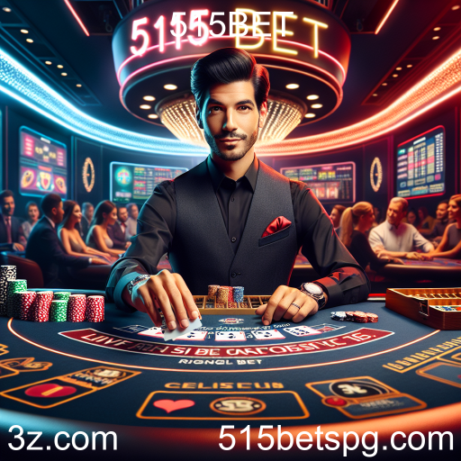Viva a Emoção do Cassino Ao Vivo no 515BET